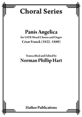 Panis Angelicus SATB choral sheet music cover